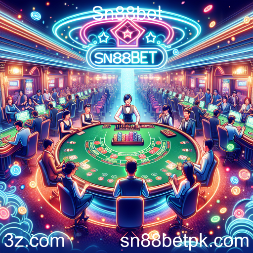 Experiência Realista nos Cassinos Ao Vivo do Sn88bet